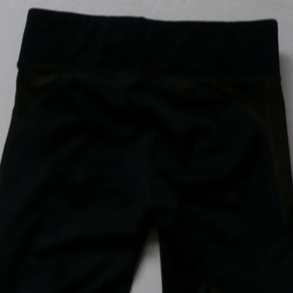 Under Armour Leggings Navy Blue With Gray  Racer Stripe Women's Size S - Picture 6 of 8